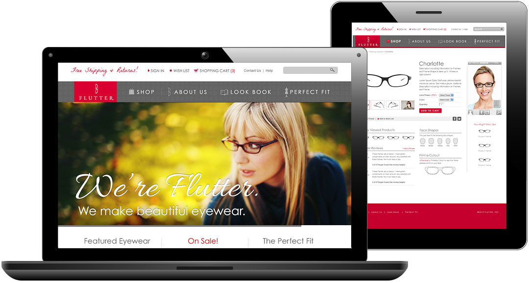 Flutter EyeWear ECommerce